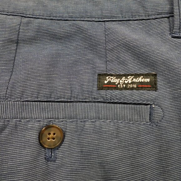 Flag & Anthem MadeFlex Performance Pants – Straight Fit Men's 36x34 | Blue - Picture 11 of 12